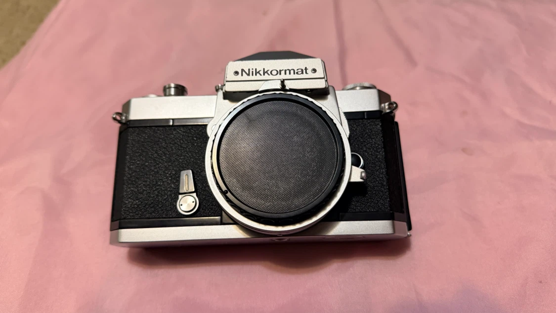 Nikkormat SLR Film Camera