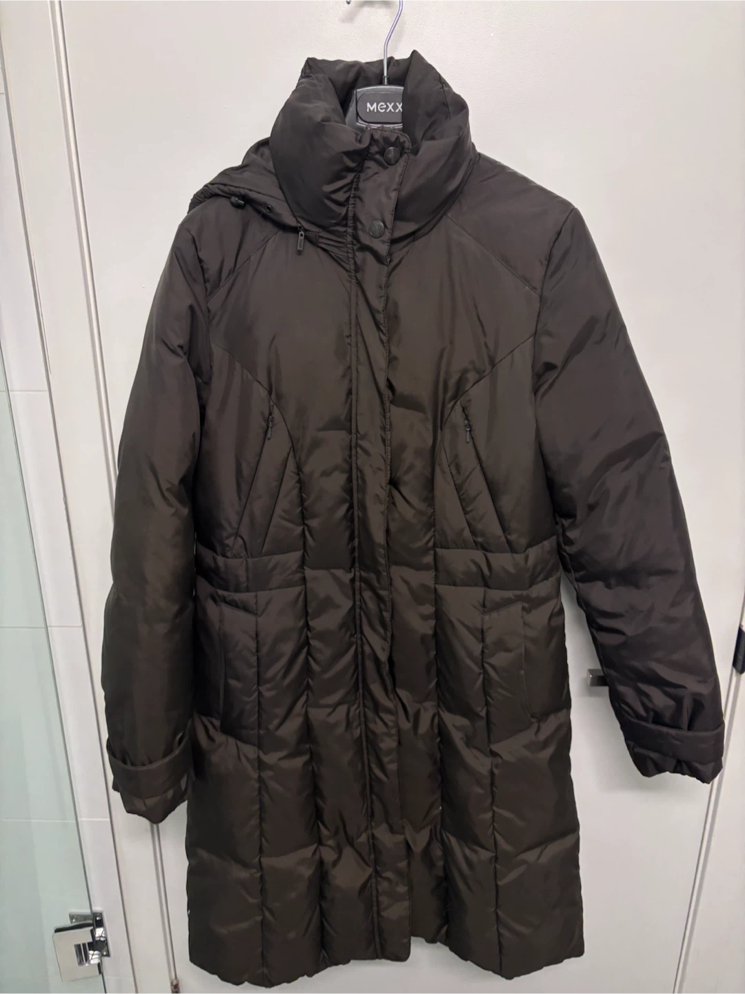 Cole Haan Down Parka Jacket - Brown - Size Small