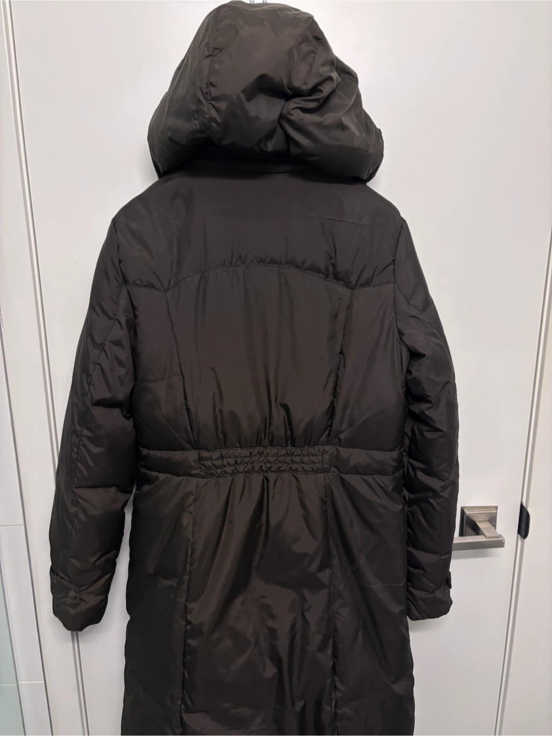 Cole Haan Down Parka Jacket - Brown - Size Small - photo 2