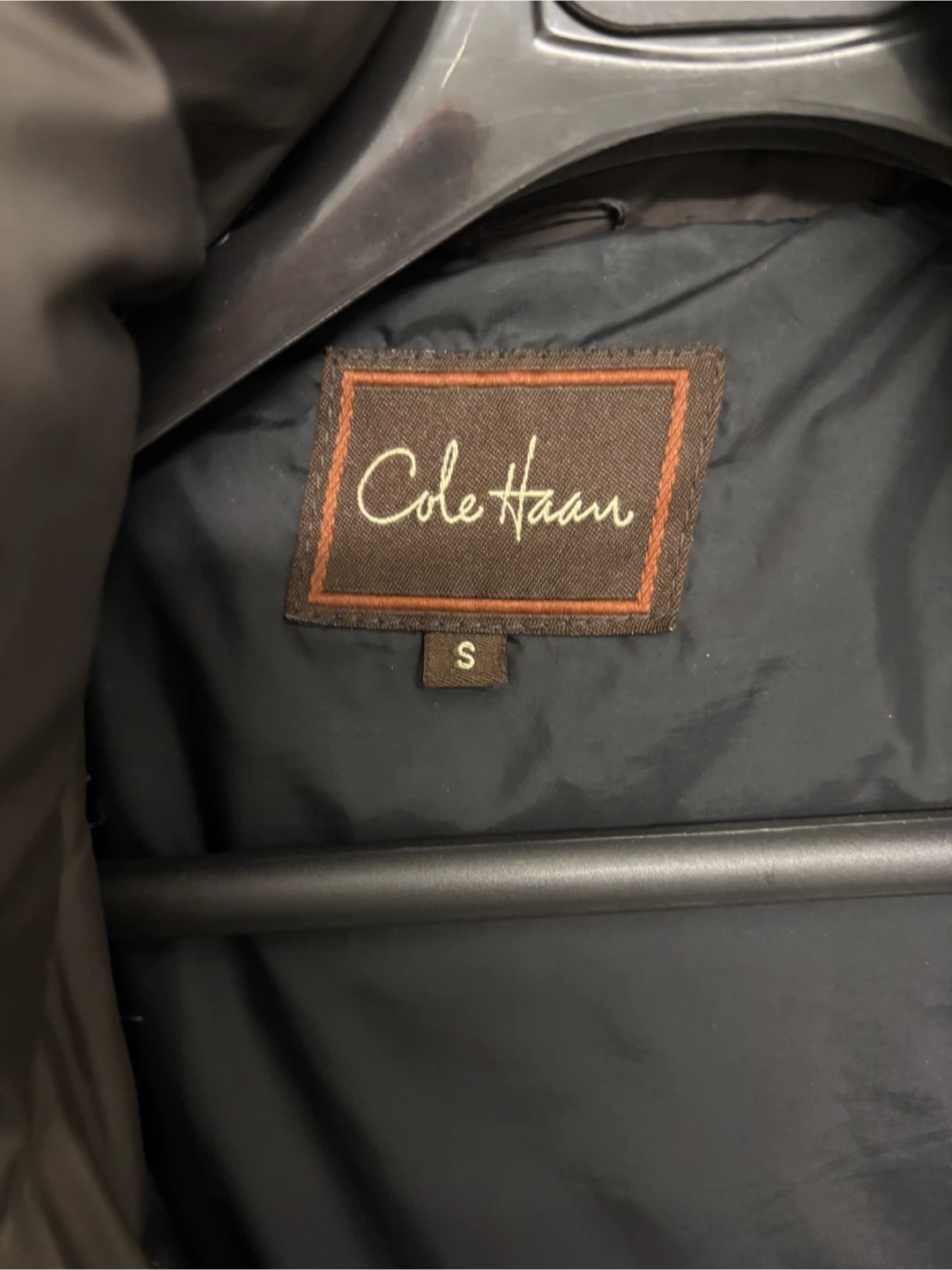 Cole Haan Down Parka Jacket - Brown - Size Small - photo 3