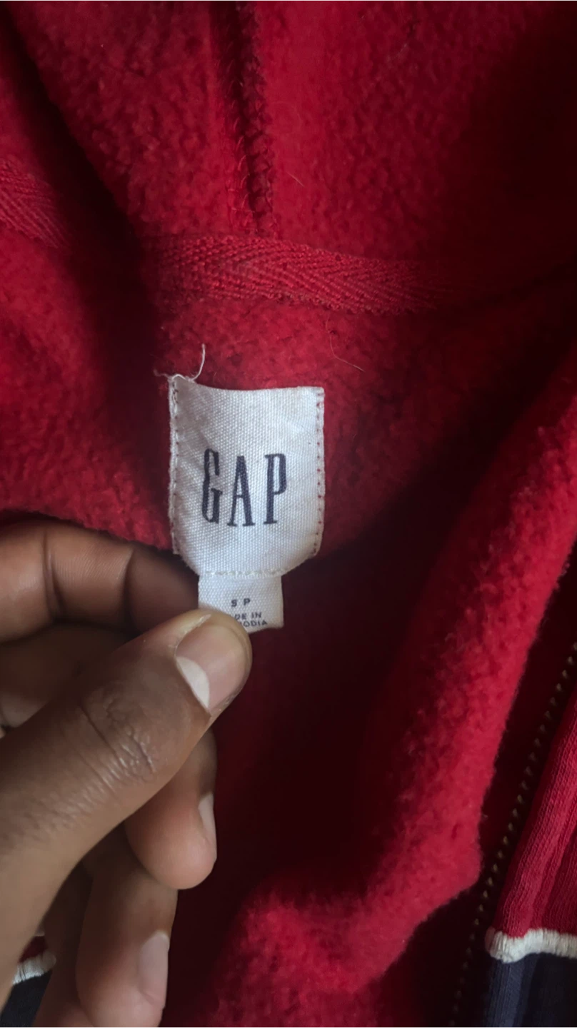 Red Gap Full-Zip Hoodie - photo 2
