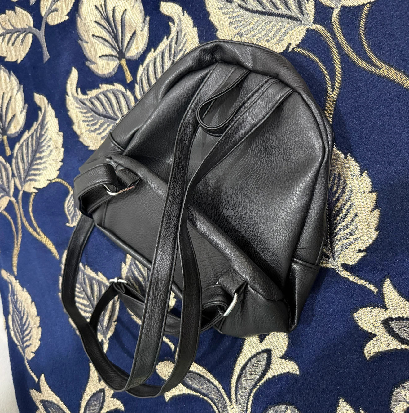 Black Studded Mini Backpack - photo 3
