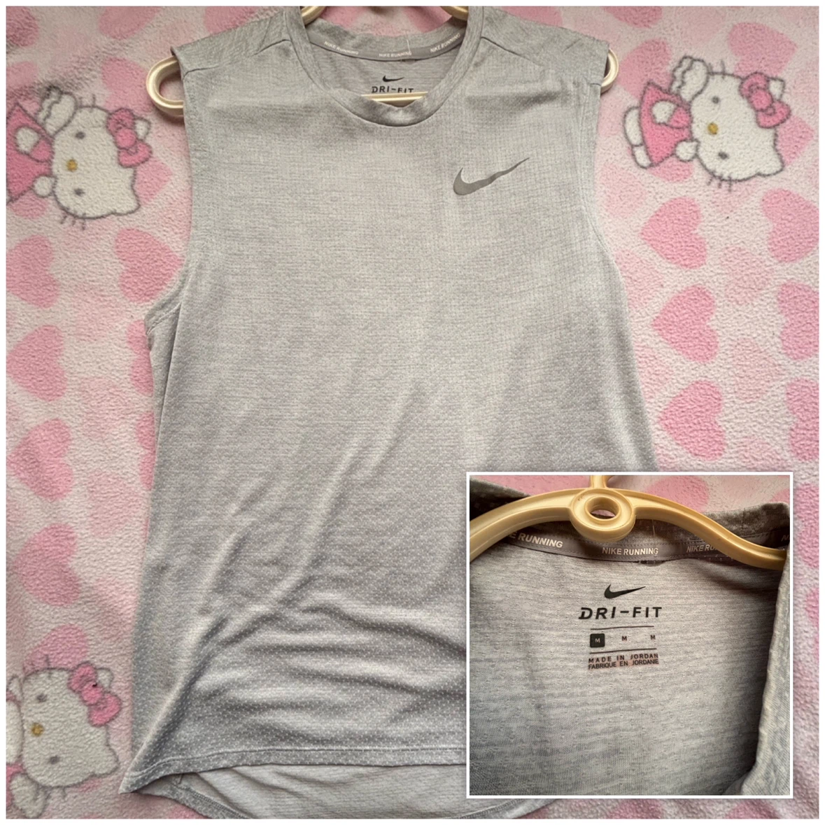Nike - Dri-FIT Sleeveless Shirt - *Size Men Medium/Grey*