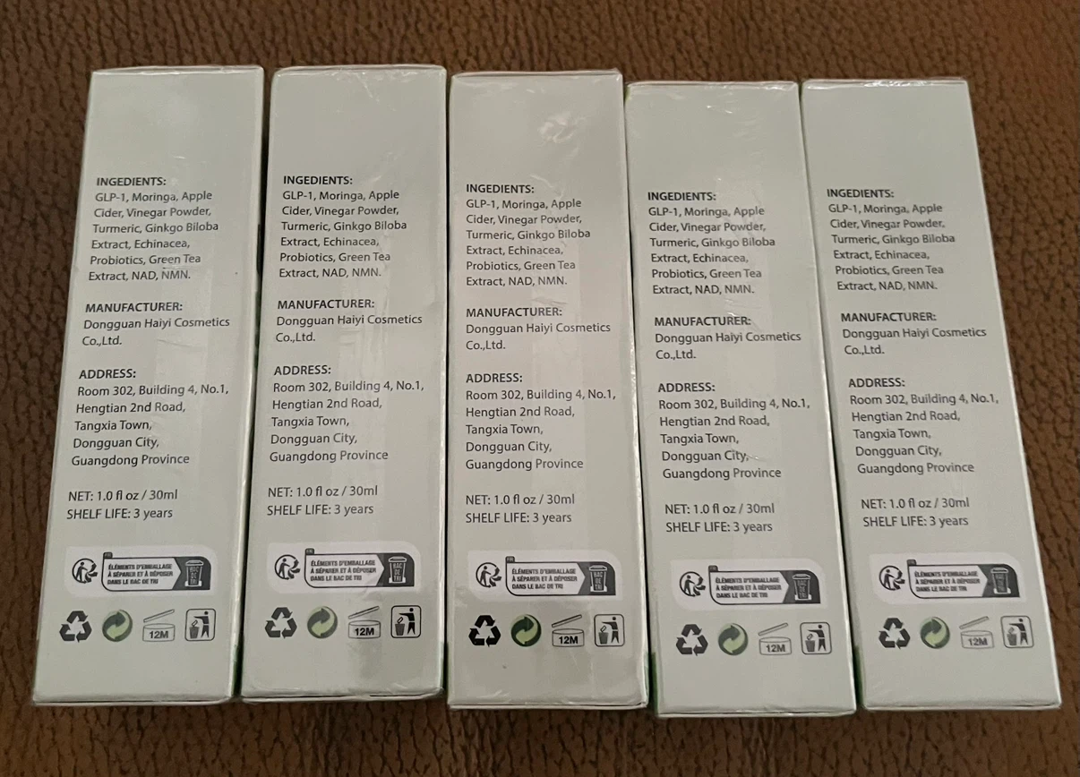 5 x GLP-1 Moringa Slimming & Health Boost Drops - photo 2