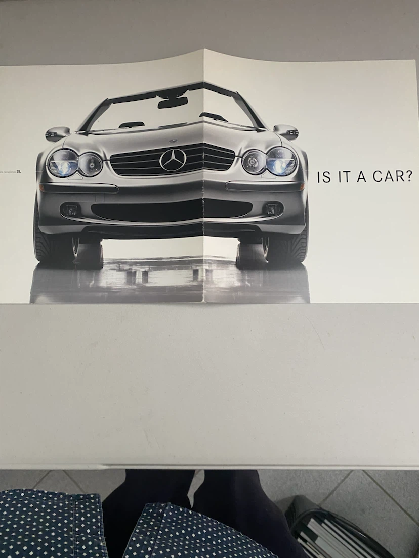 Mercedes-Benz 5th Generation SL Brochure - photo 2