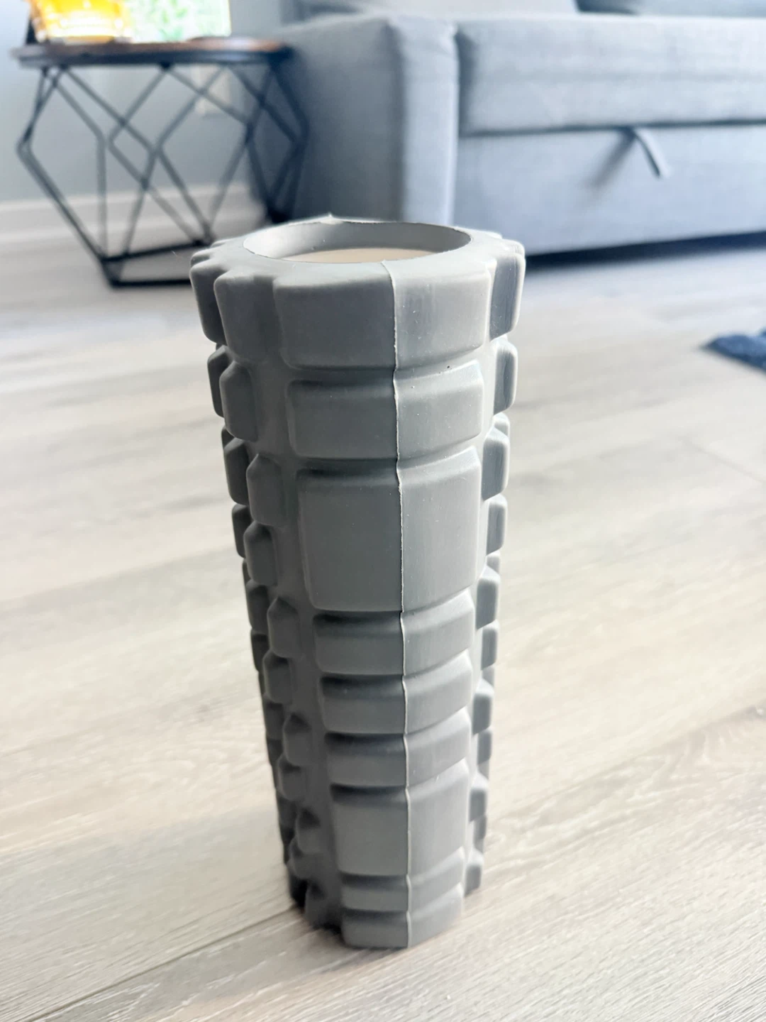 Grey Textured Foam Roller - photo 2