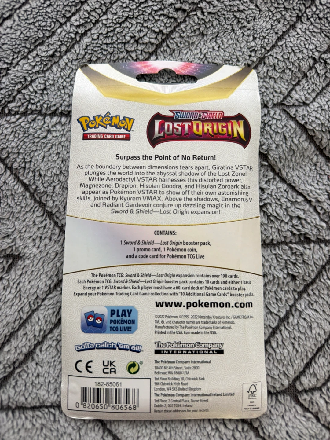 Pokemon TCG Team Valor Collection and Lost Origin Blister - photo 3