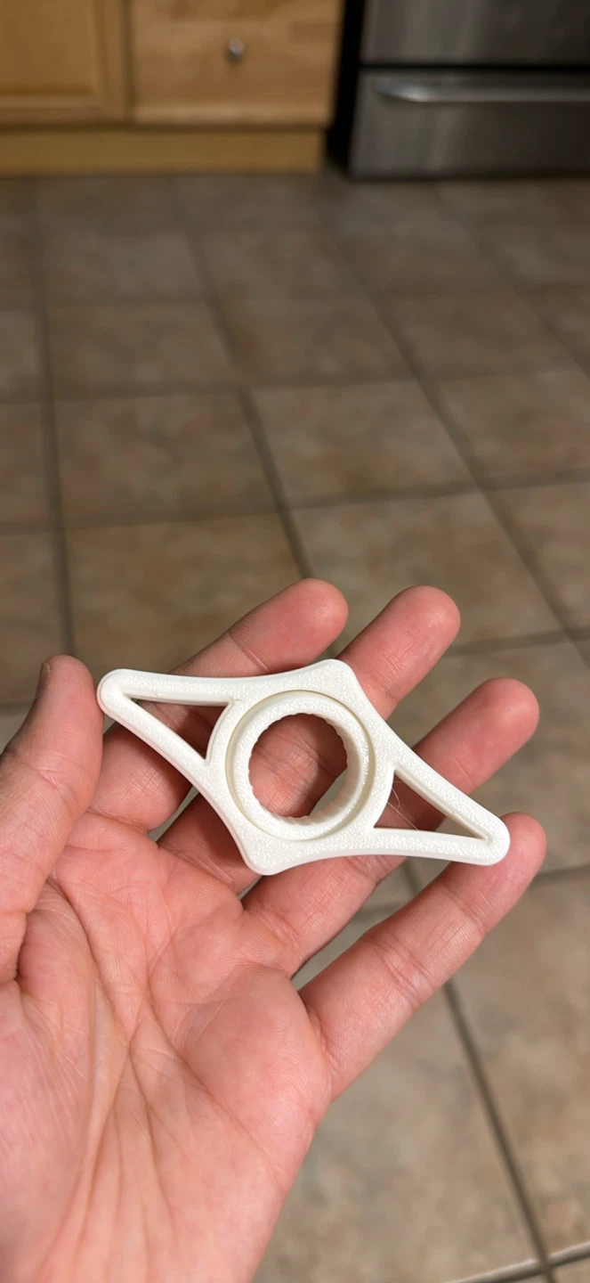 Fidget one handed book holder