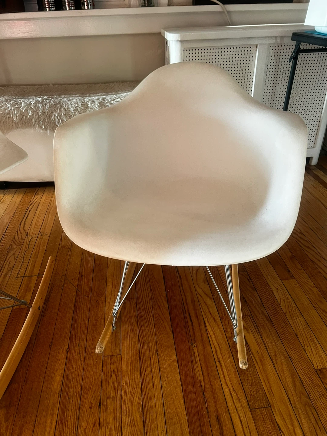 Eames Molded Plastic Armchair, Rocker Base - photo 3