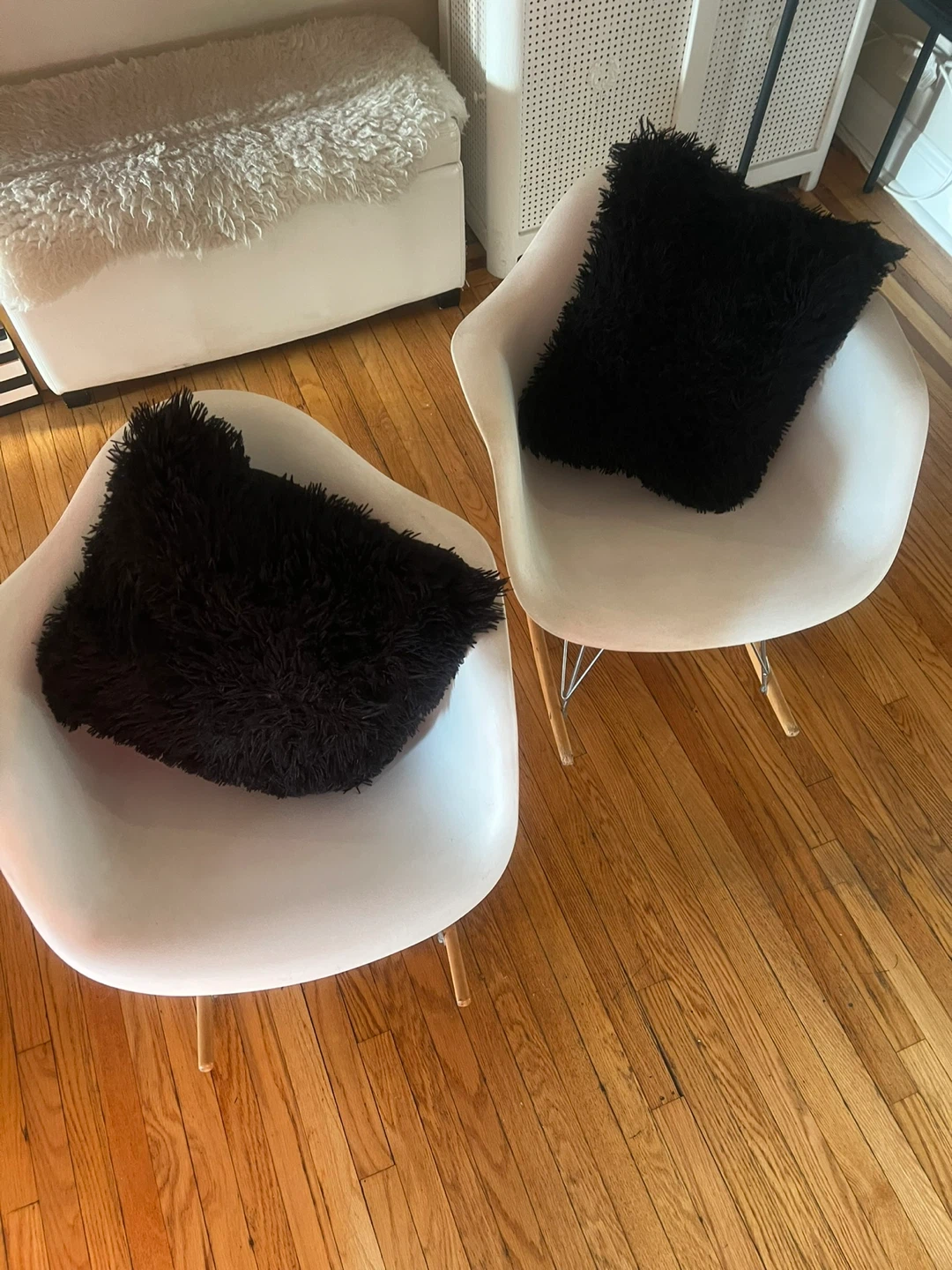 Eames Molded Plastic Armchair, Rocker Base - photo 2
