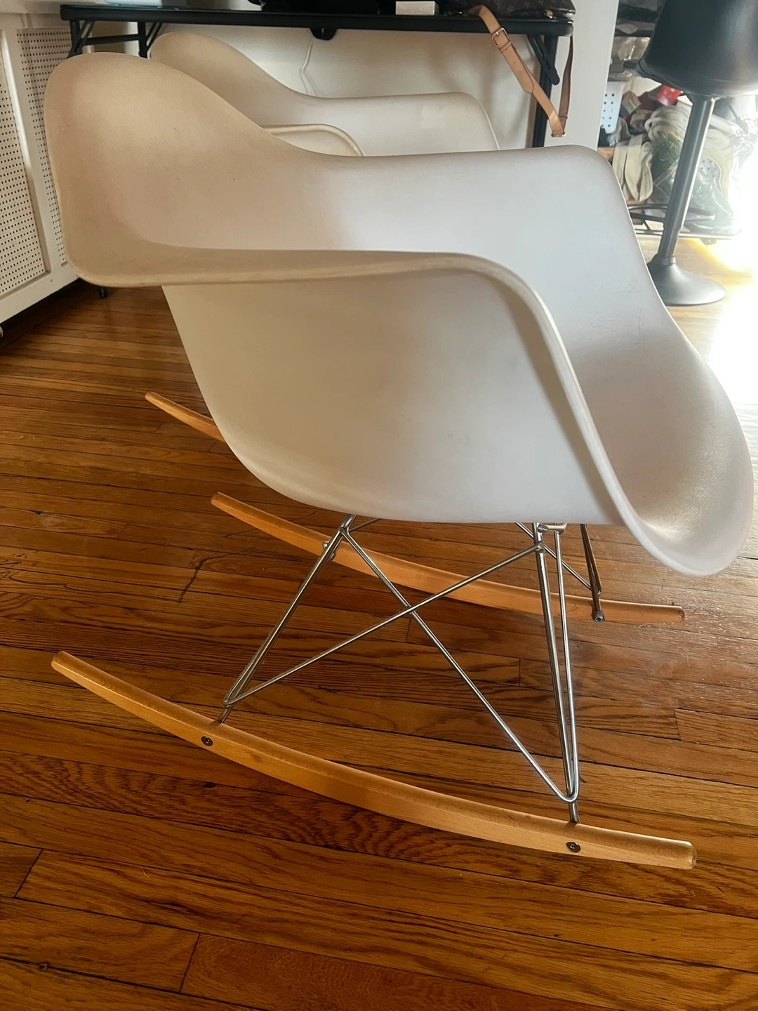 Eames Molded Plastic Armchair, Rocker Base - photo 5