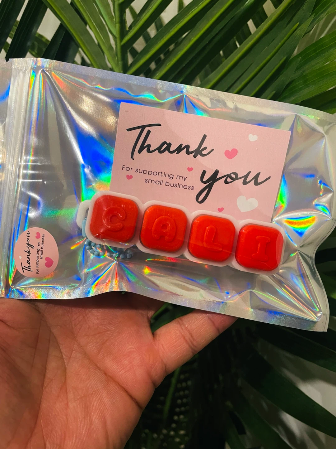 Custom 3D Printed Name Clicker/Keychain - photo 3