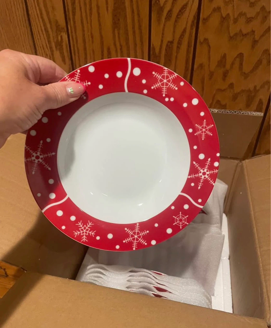 Christmas Santa Ceramic Plates Set - photo 3