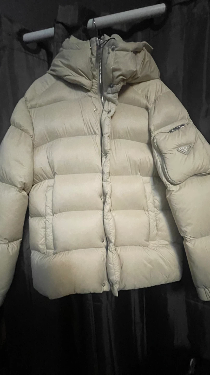 Prada Beige Puffer Jacket - photo 3