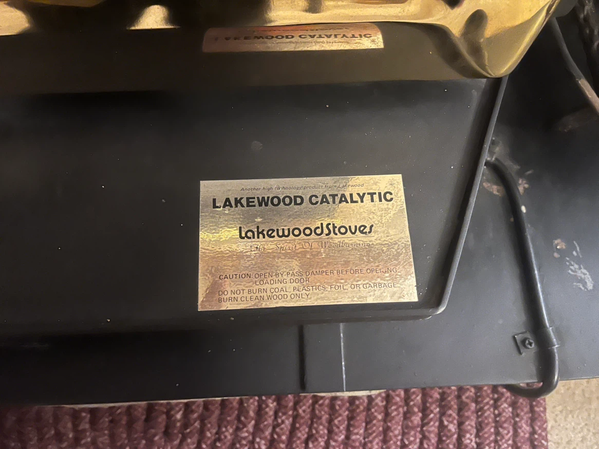 Lakewood Catalytic Wood Stove Insert - photo 3