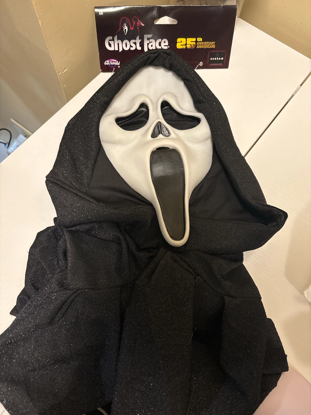 Fun World Ghost Face 25th Anniversary Scream Mask - photo 2