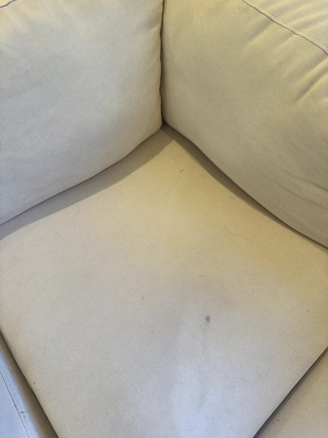 Cream Sectional Sofa with Chaise 137” - photo 4