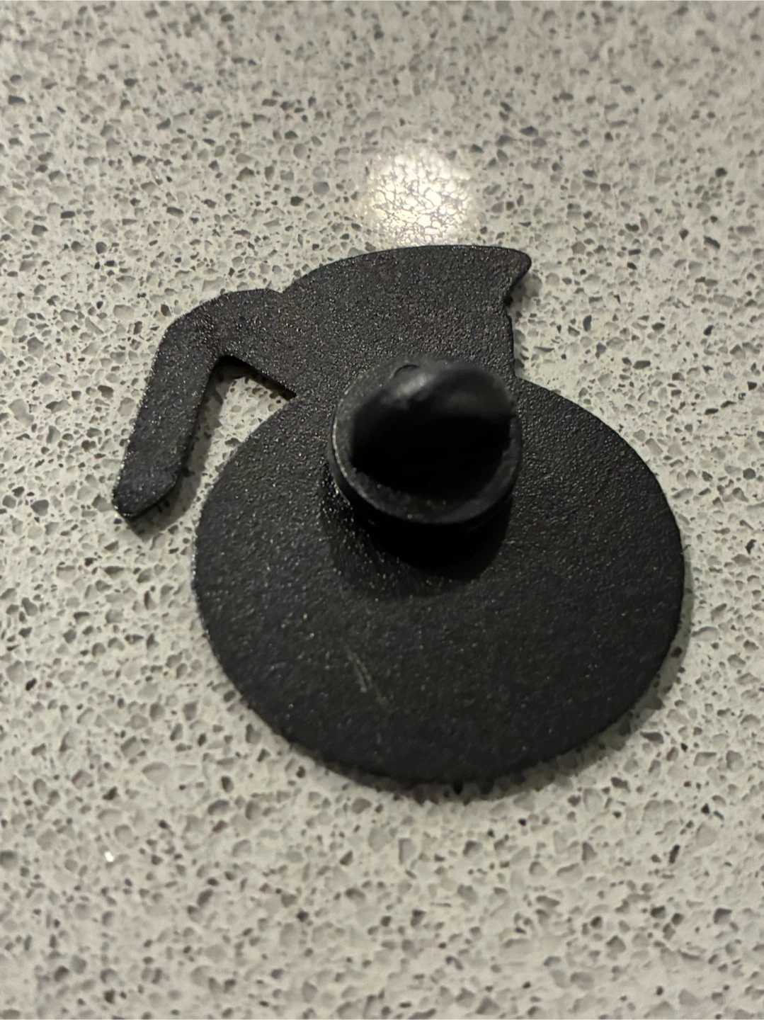 Pour Myself A Cup Of Ambition Coffee Pot Enamel Pin - photo 5