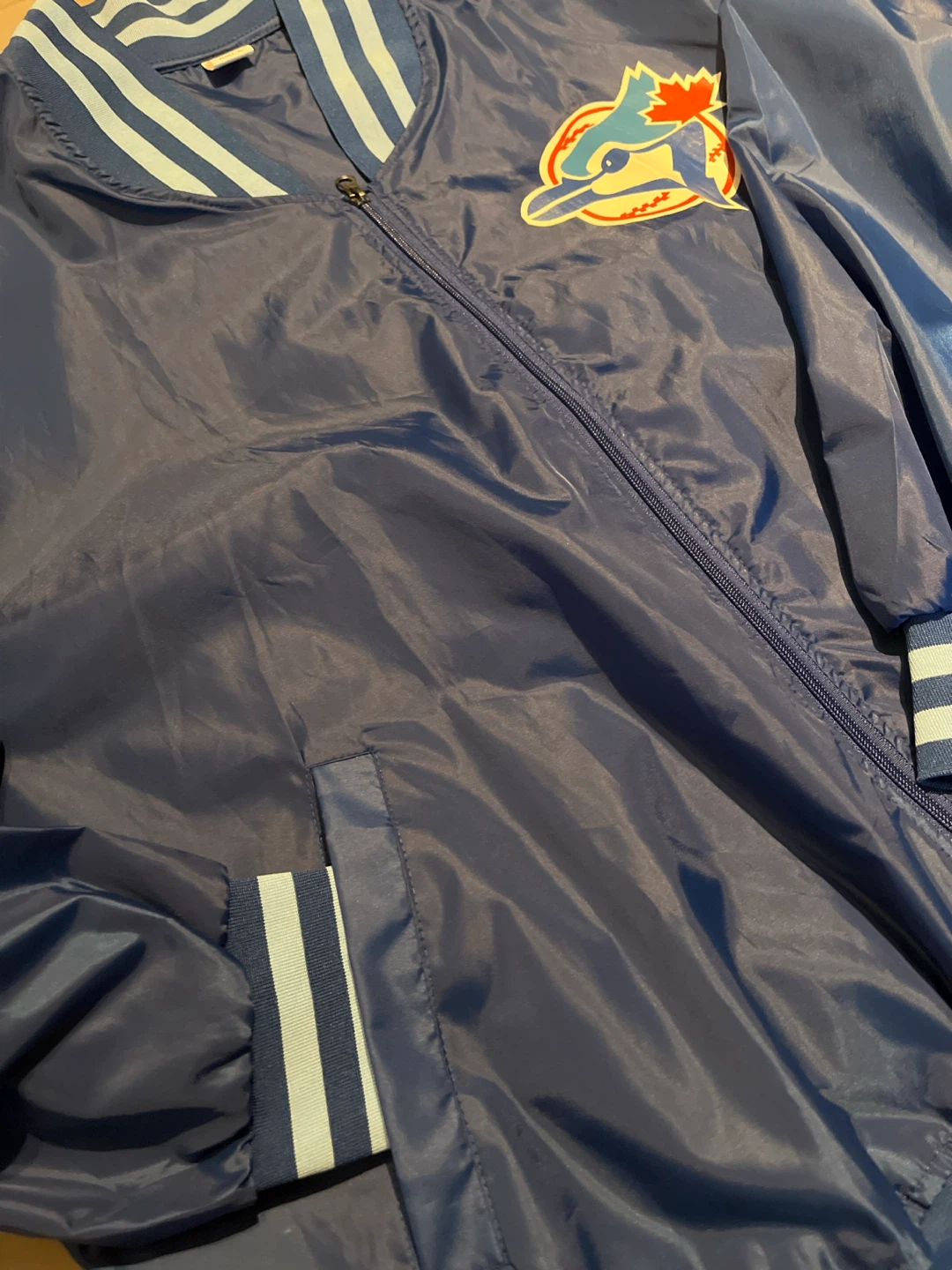 New-Toronto Blue Jays Varsity Jacket - Adult XL - photo 4