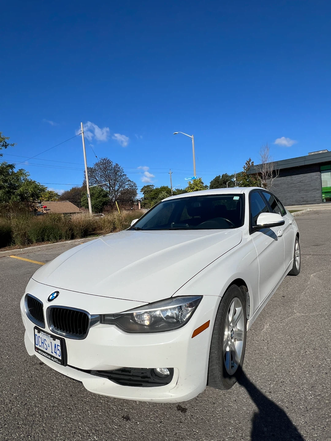 White BMW 3 Series Sedan