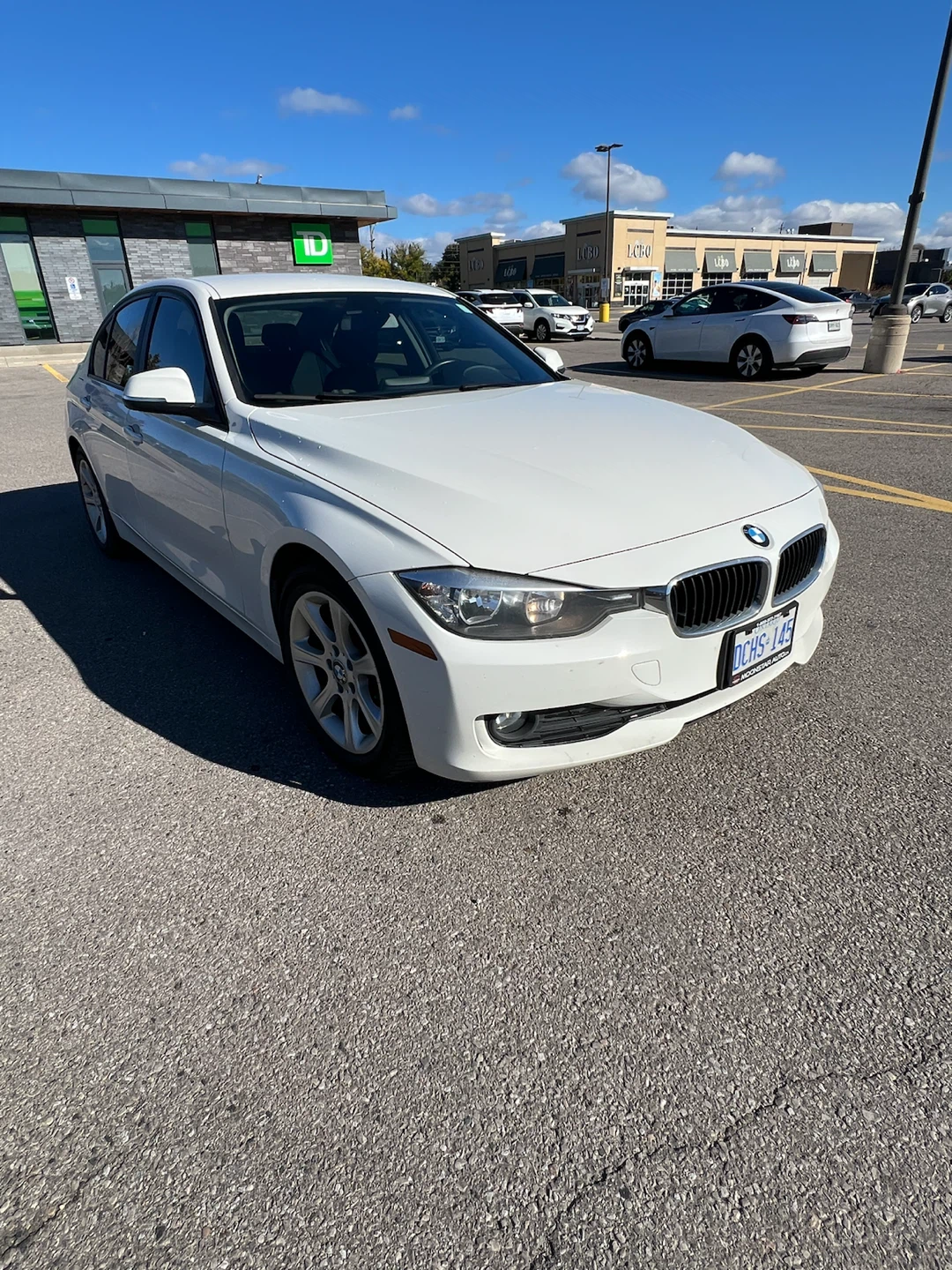 White BMW 3 Series Sedan - photo 2
