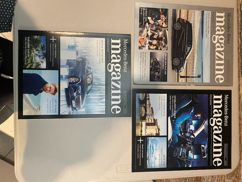 3 Mercedes-Benz Magazines