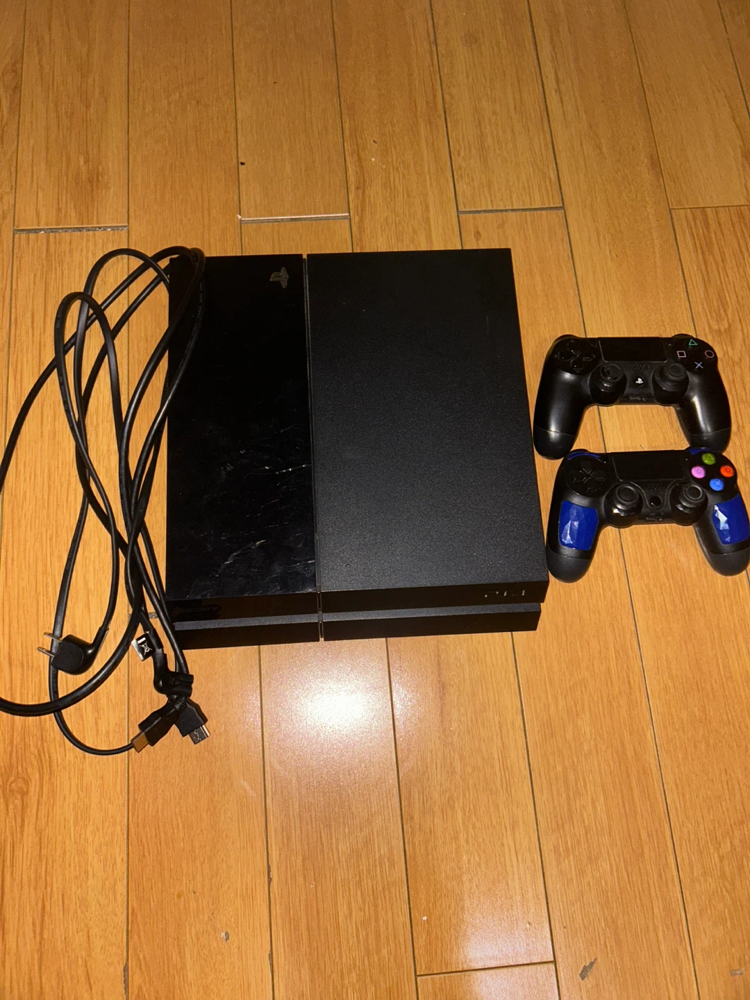 Sony PlayStation 4 Console with 2 Controllers