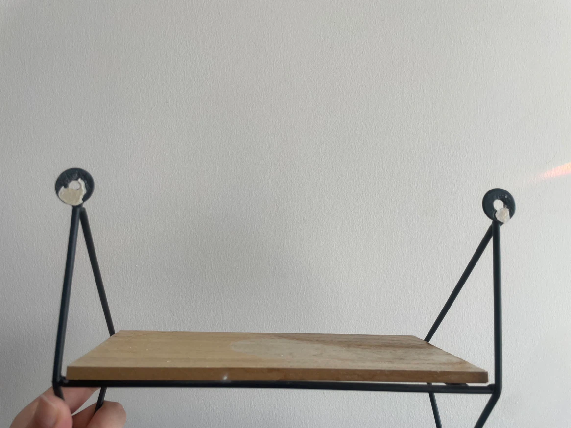 Wall Mounted Wooden Shelving Unit - photo 4