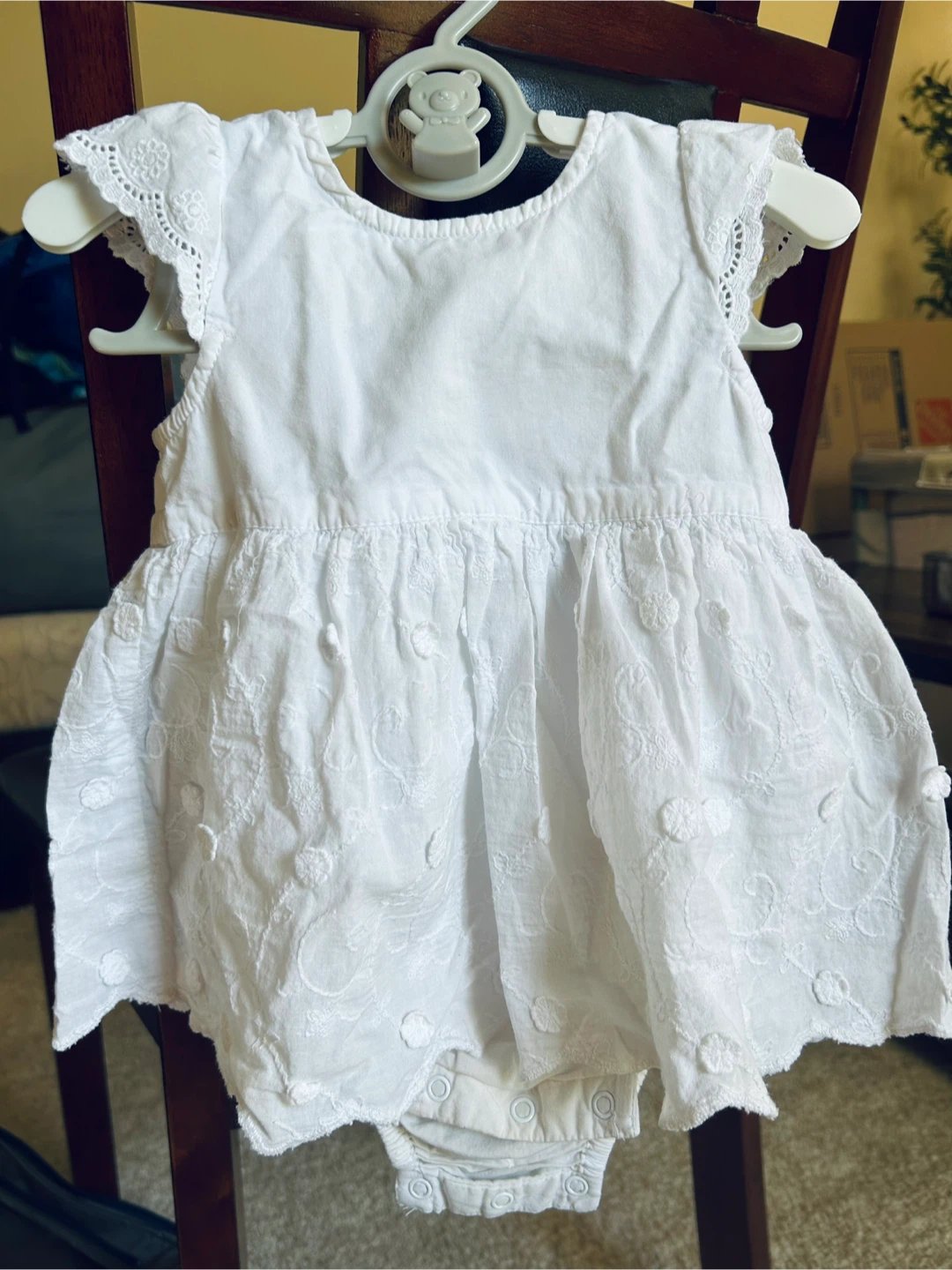 Primark White Baby Dress 3-6 Months