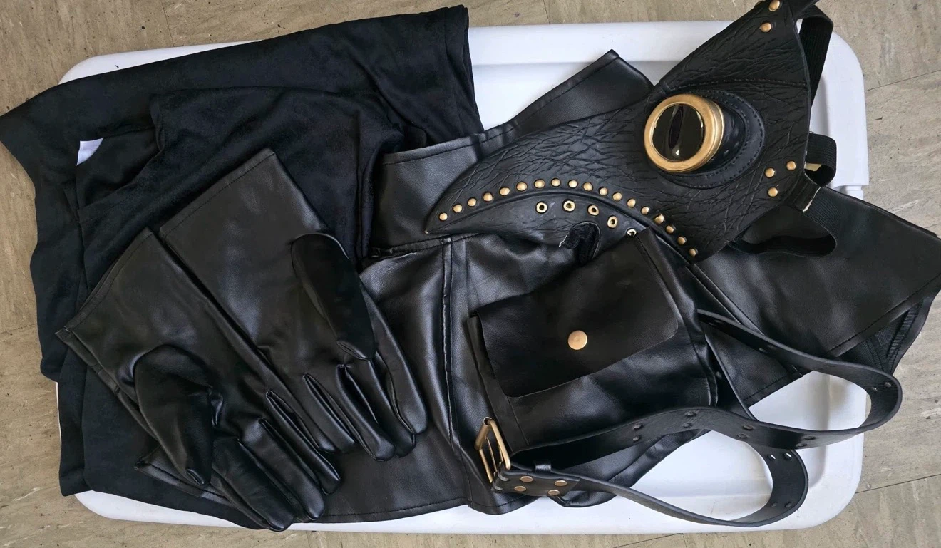 Plague Doctor Costume Set (NEW, HALLOWEEN SALE)