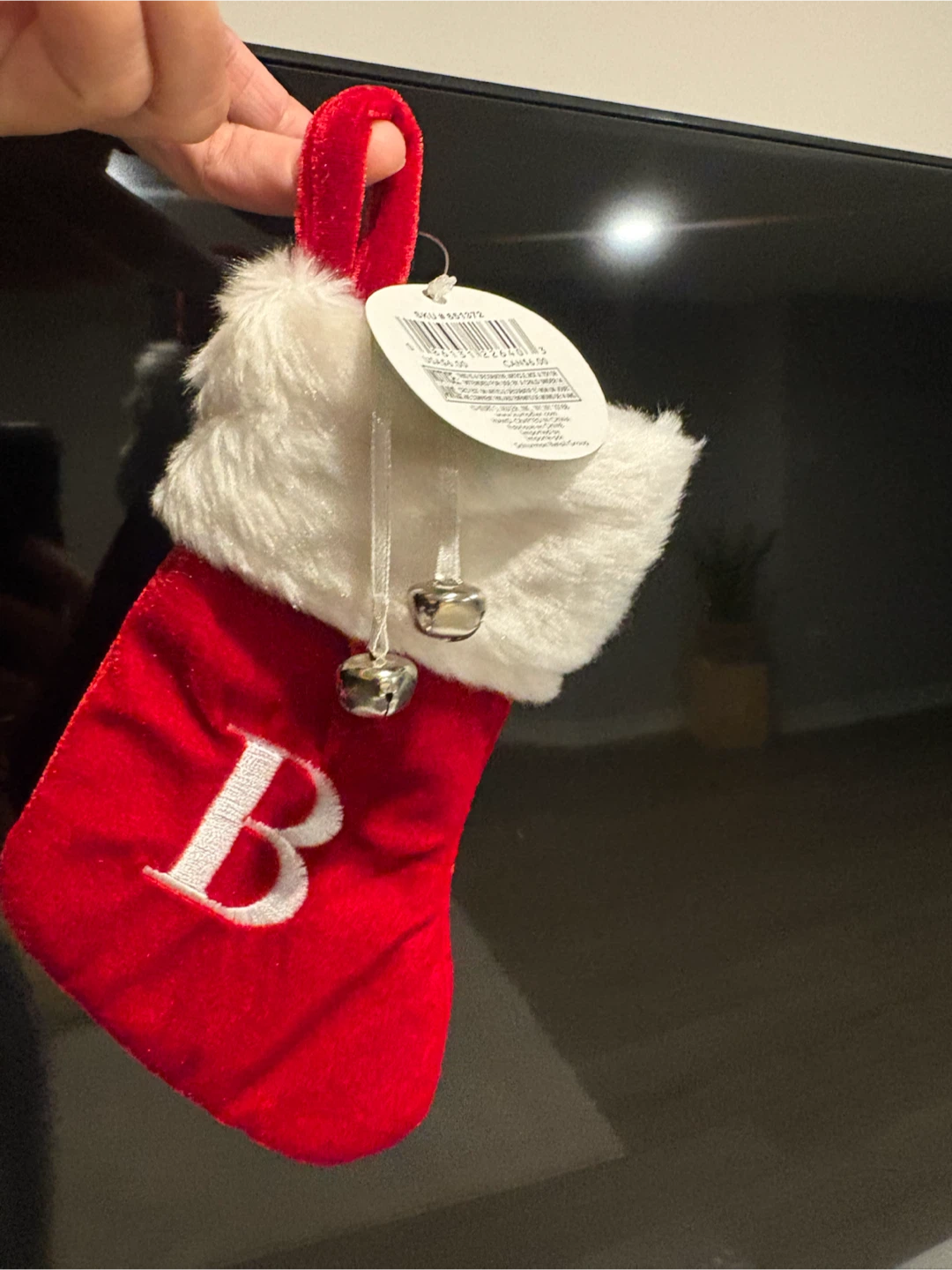 Kurt S. Adler Initial Christmas Stockings B and S - photo 2
