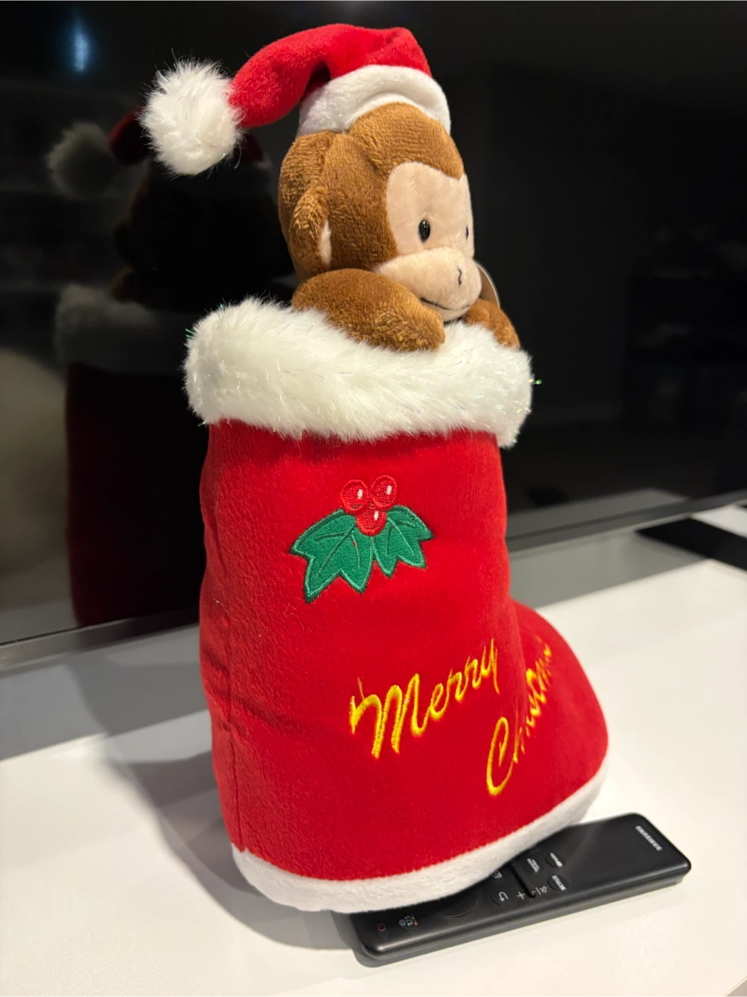 Christmas Monkey in Stocking - photo 4