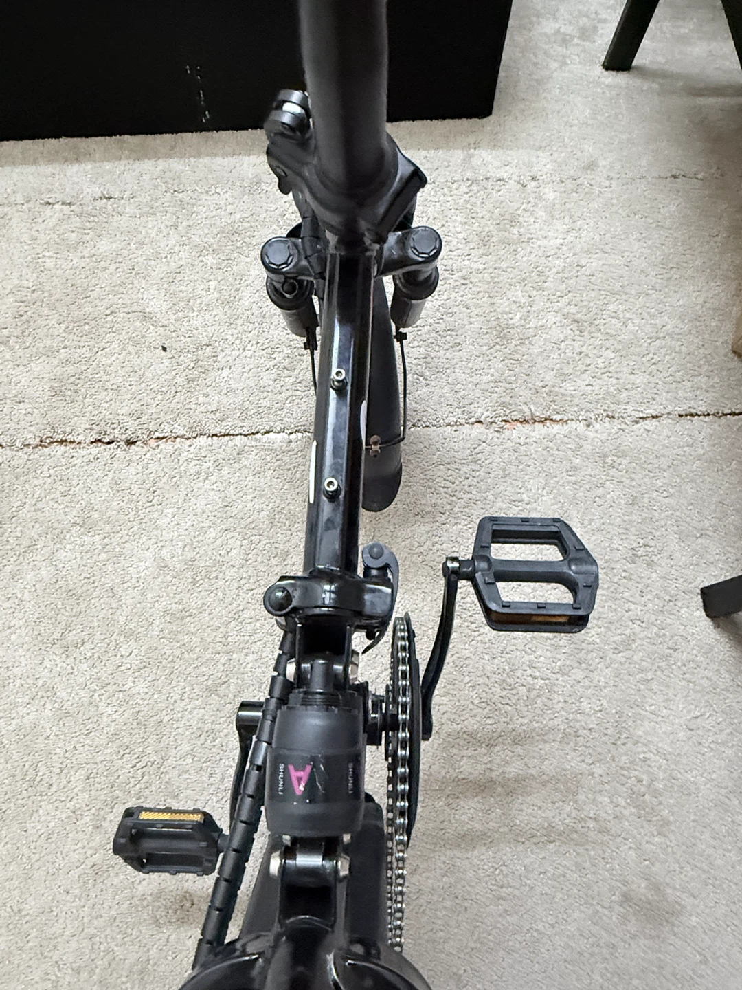 Black Folding E-Bike - photo 2
