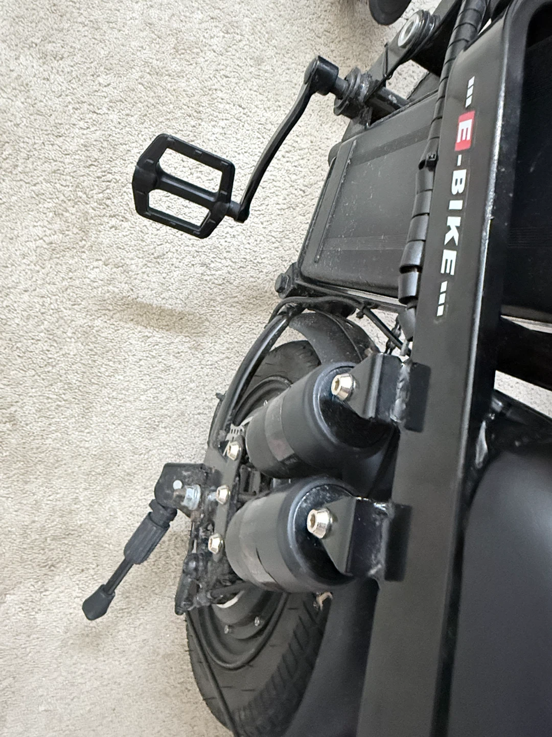 Black Folding E-Bike - photo 3