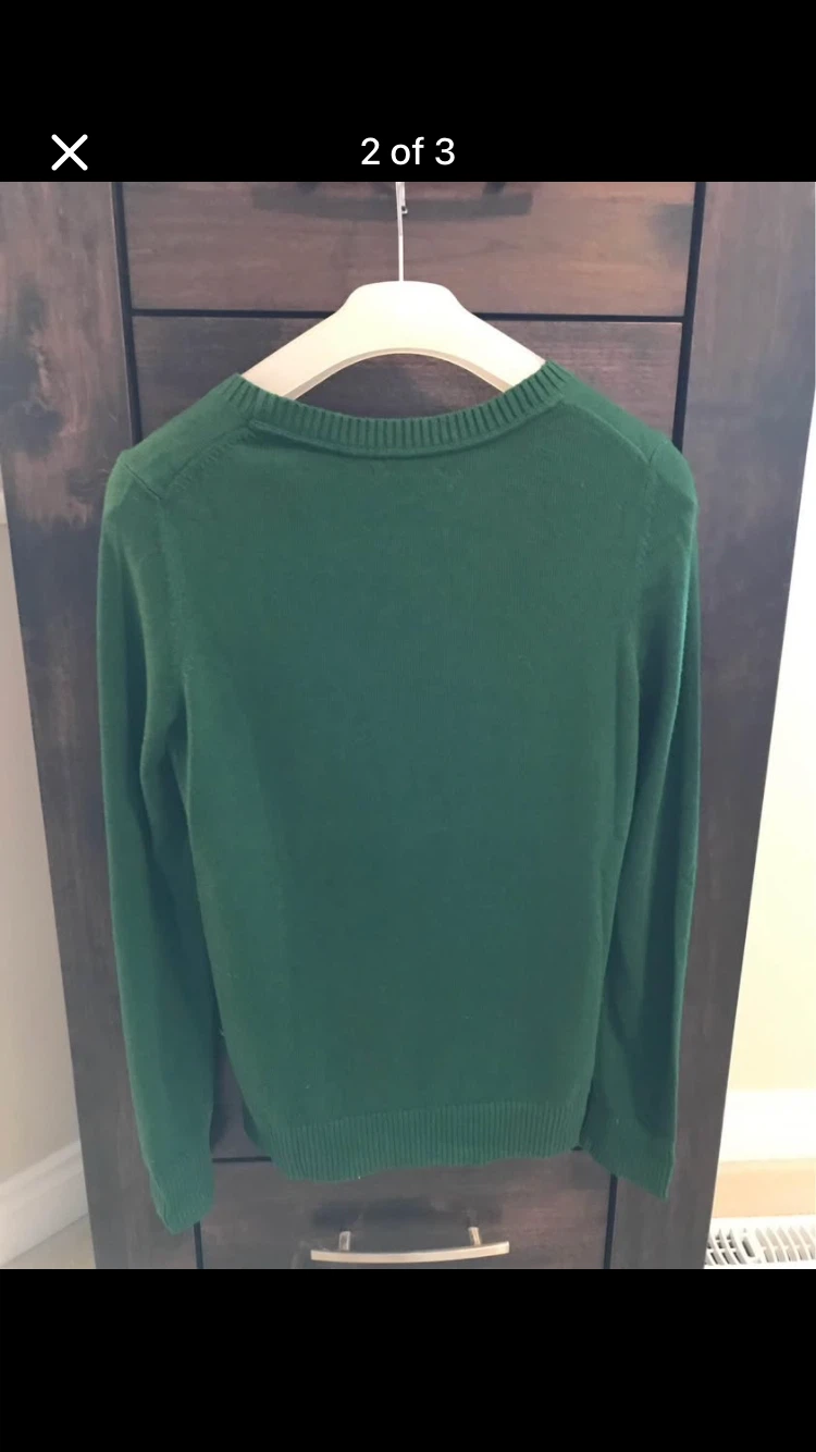 Tommy Hilfiger Green Camera Sweater - photo 2