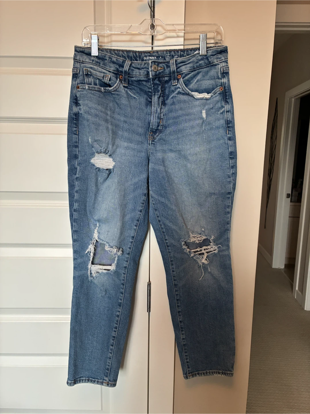 Old Navy O.G. Straight High-Rise Jeans Size 8