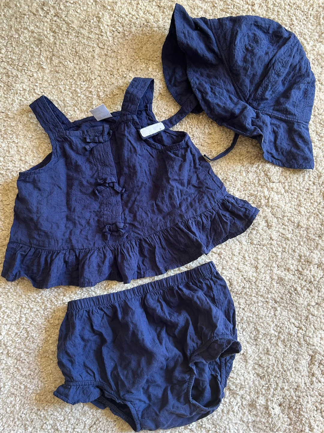 Carter's Just One You Navy Outfit Set 18m