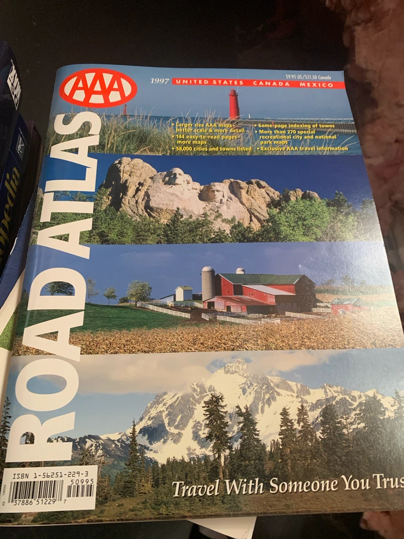 1997 AAA Road Atlas