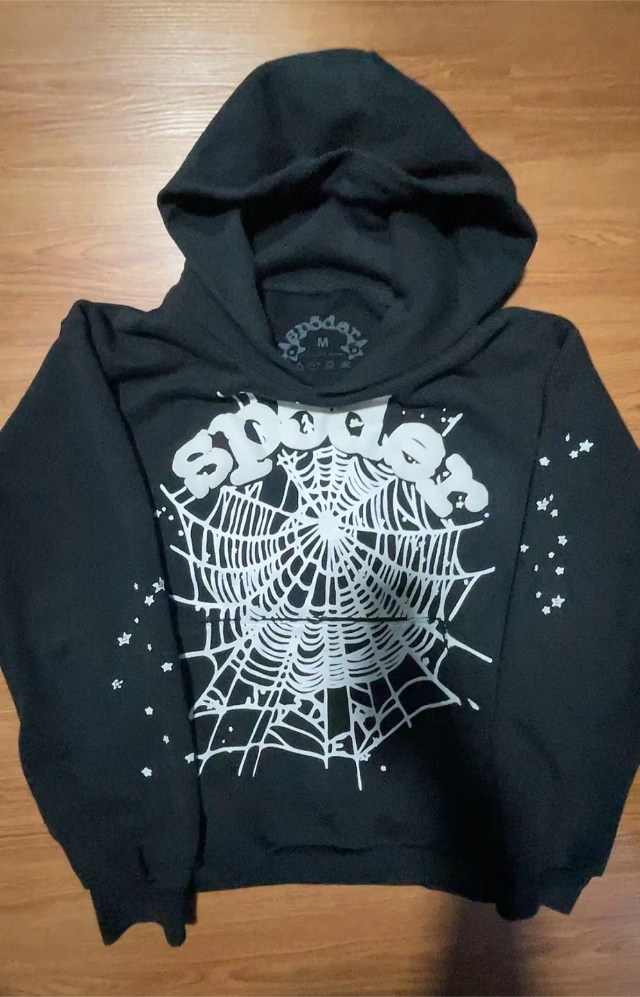 Sp5der Black Hoodie OG