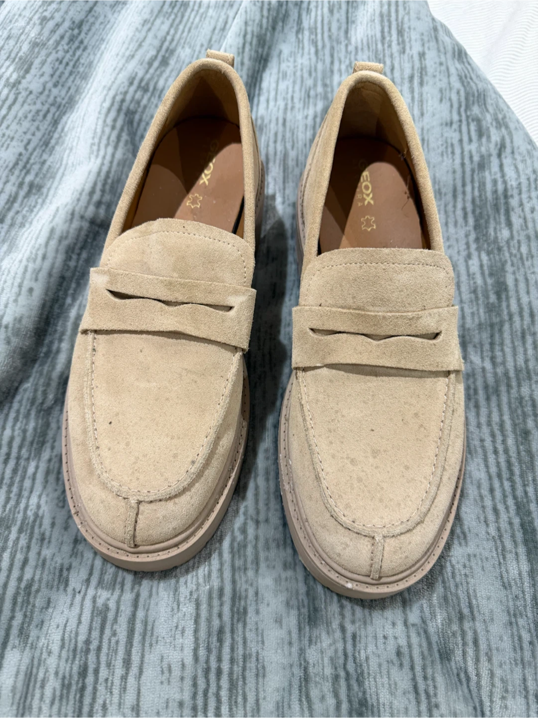 Ladies Geox Suede Loafers