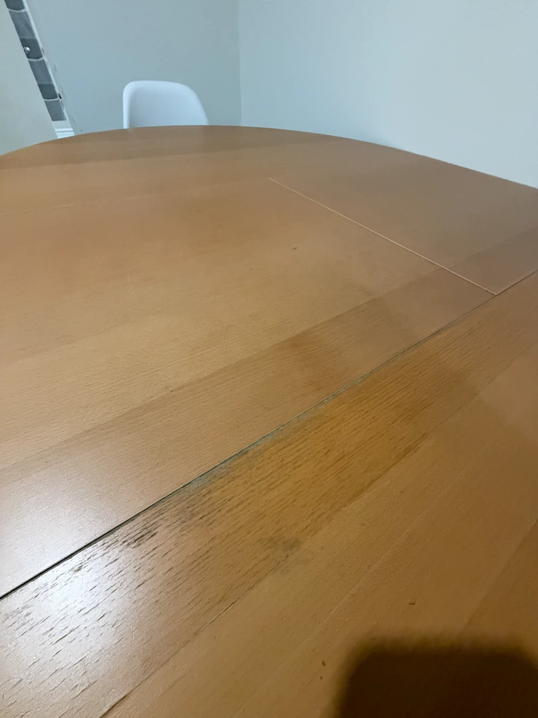 Extendable Wooden Dining Table and Chairs - photo 2