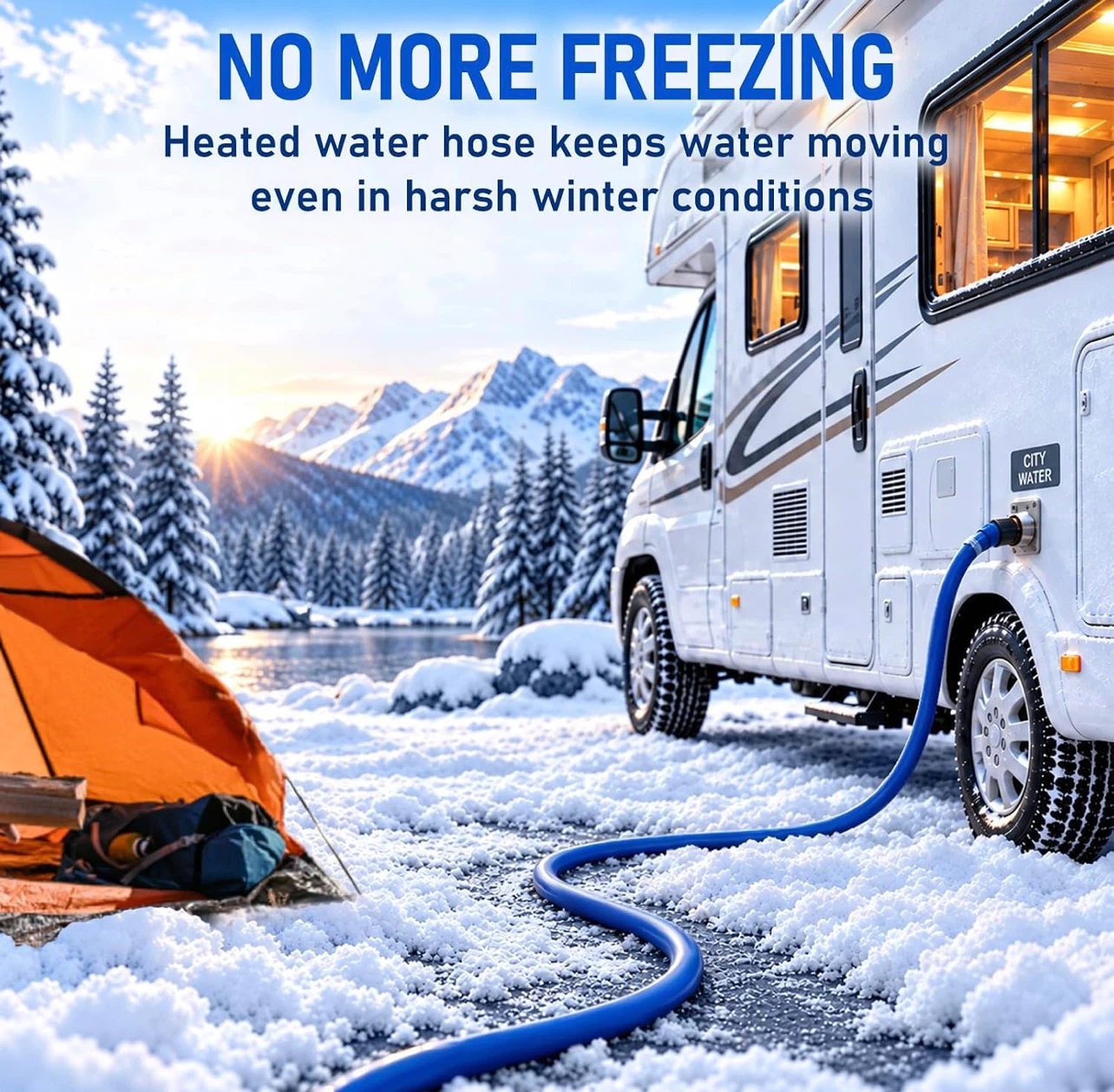 30ft Heated Water Hose - photo 2