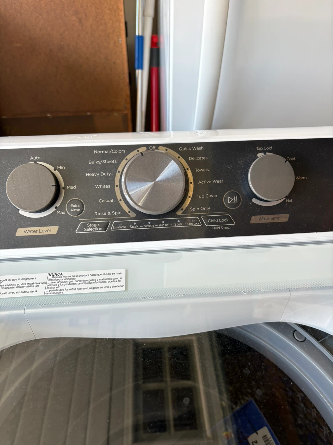 Midea Top Load Washer and Electric Dryer Set - photo 2