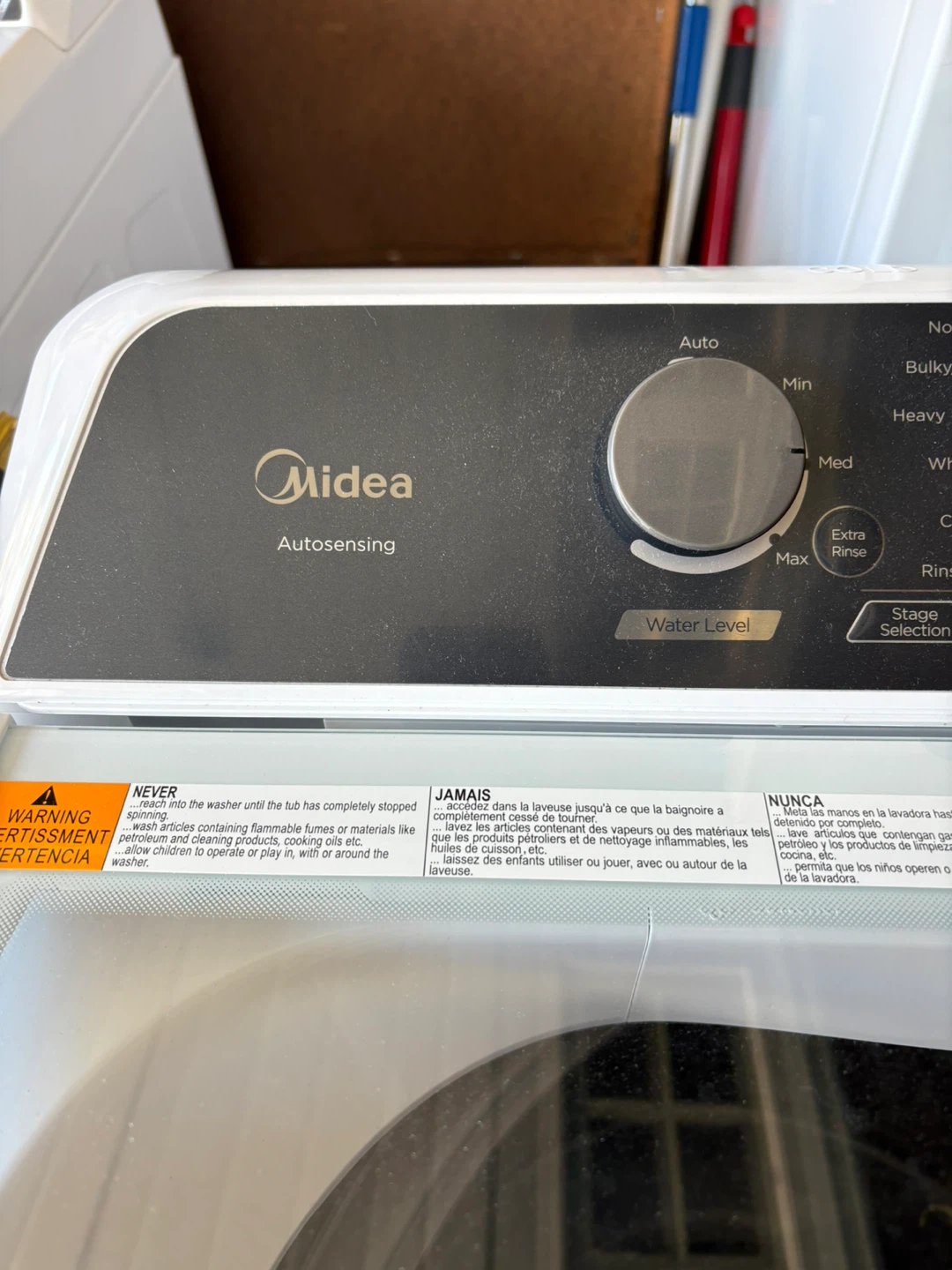 Midea Top Load Washer and Electric Dryer Set - photo 4
