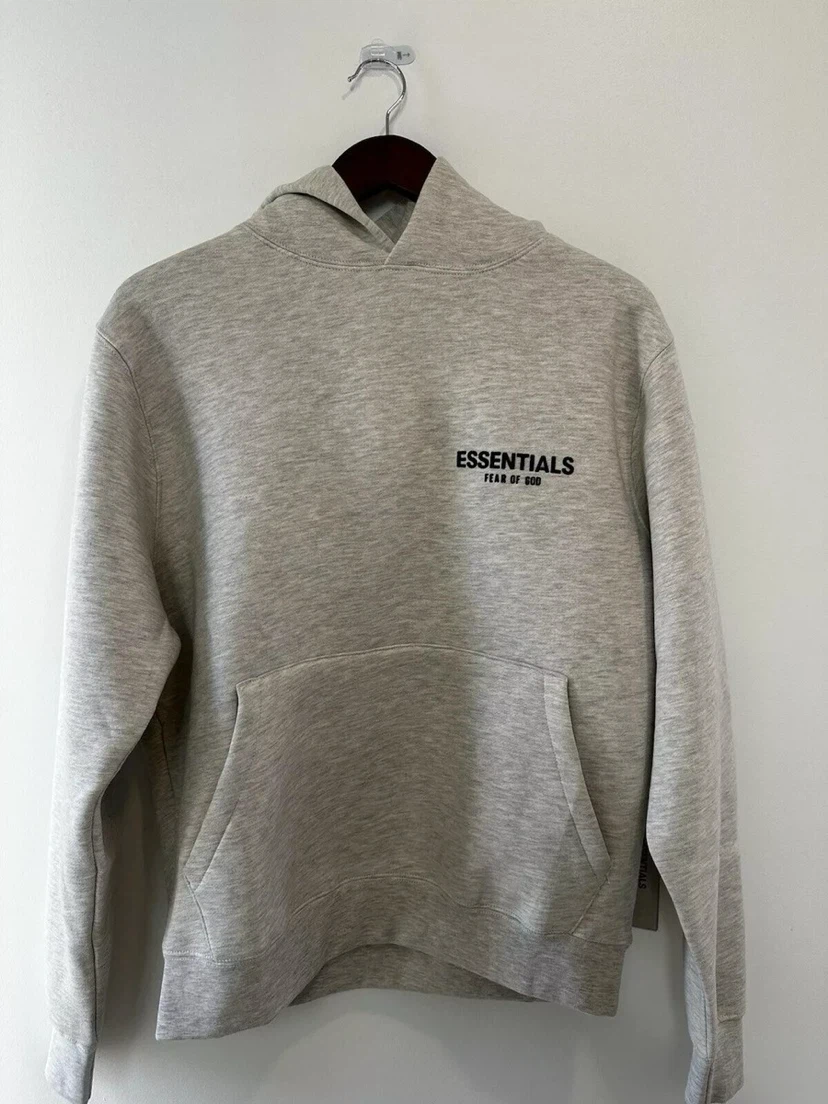 Essentials Fear of God Oatmeal Hoodie - photo 2