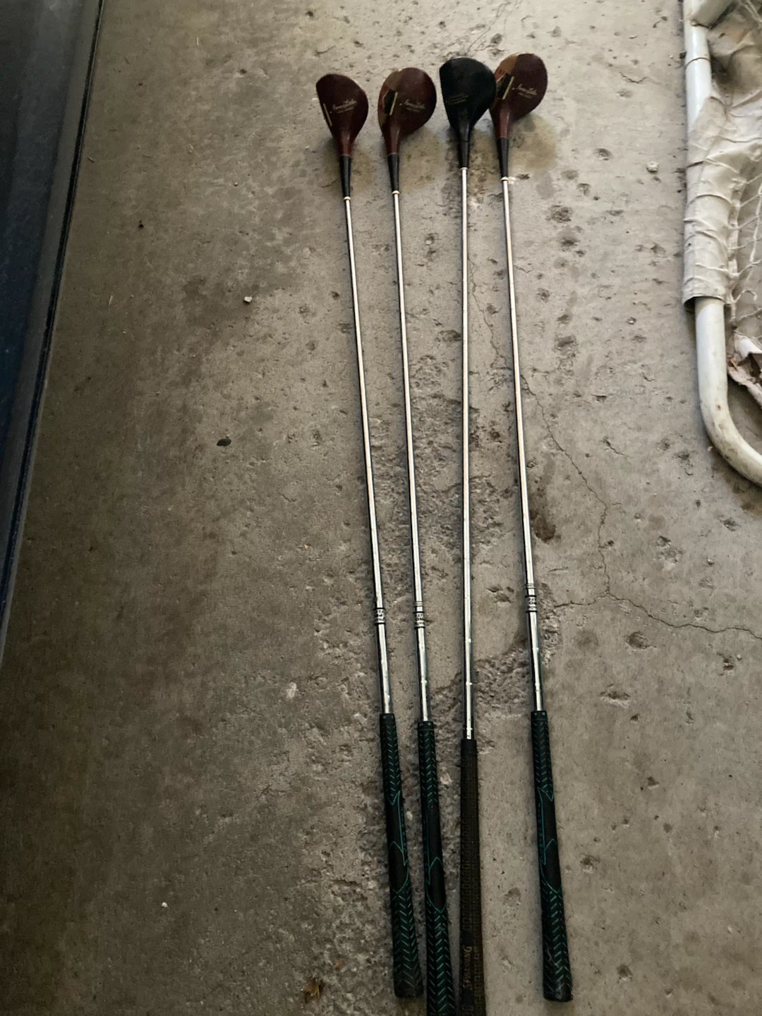 Vintage Gene Littler and Spalding Golf Clubs