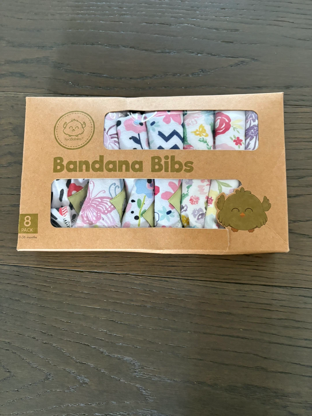 Keababies organic cotton bandana baby bibs NWT