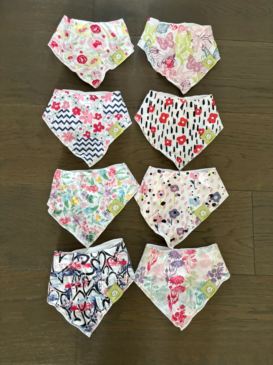 Keababies organic cotton bandana baby bibs NWT - photo 3