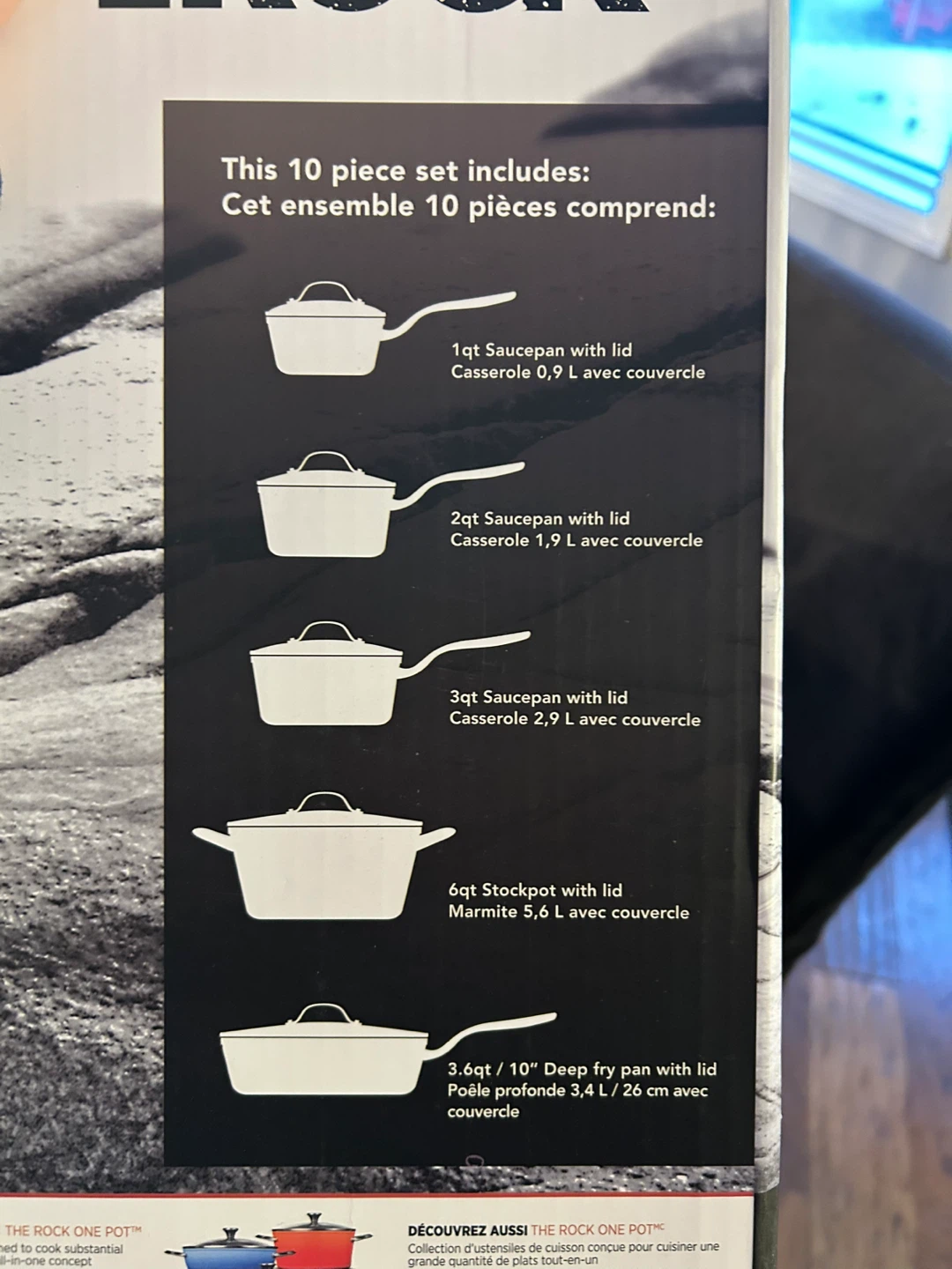 Heritage The Rock 10-Piece Cookware Set - photo 3