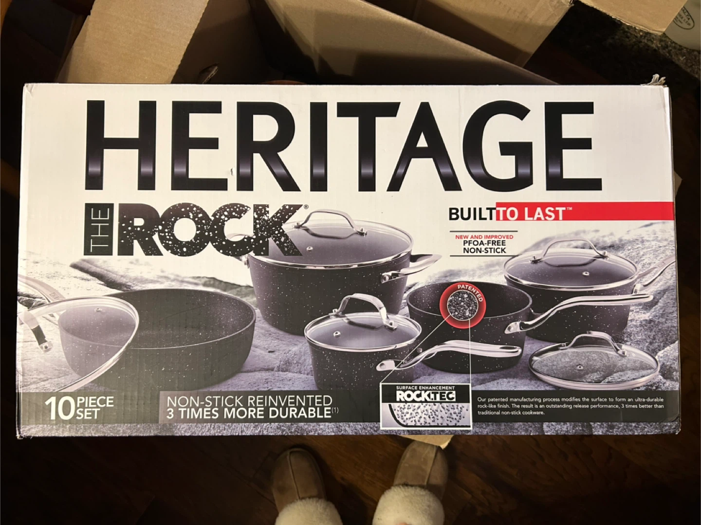 Heritage The Rock 10-Piece Cookware Set - photo 2